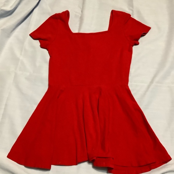 Scotty Red Leotard Style Top - Picture 3 of 5